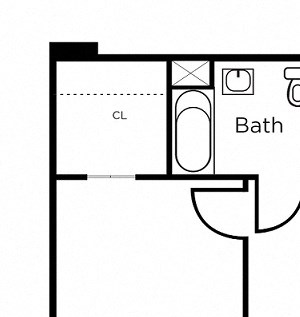 1 BR - 1 BA*